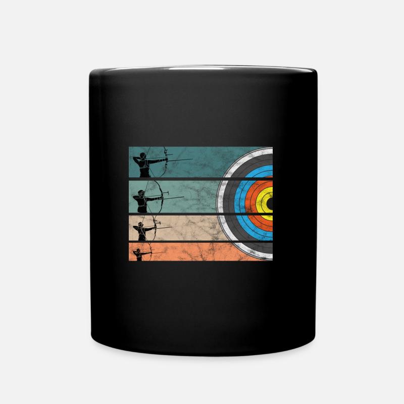 Tir à l’arc Arc Arc - Mug uni - noir