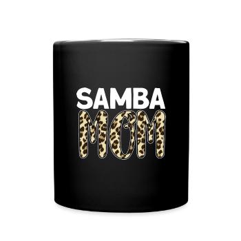Samba - Tasse einfarbig - Schwarz - Vorne