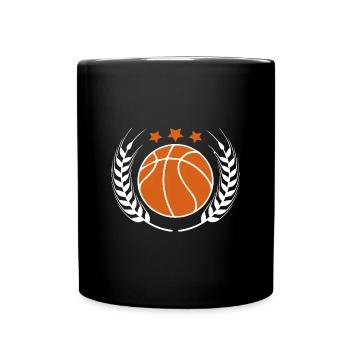 Basketball basketball players - Full Colour Mug - black - Front