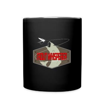 Trout Whisperer - Tasse einfarbig - Schwarz - Vorne