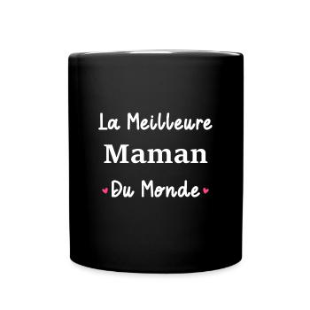 Meilleure maman - Mug uni - noir - Devant