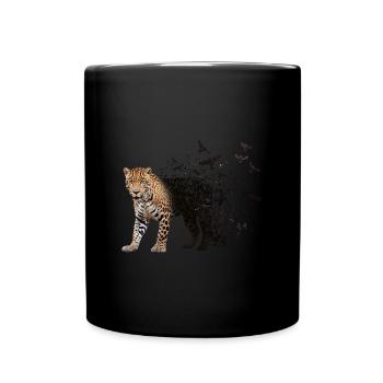 Jaguar - Mug uni - noir - Devant
