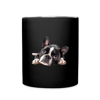 Boston Terrier - Full Colour Mug - black - Front