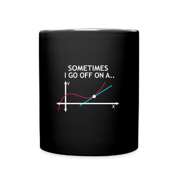 Maths maths équation enseignant - Mug uni - noir - Devant
