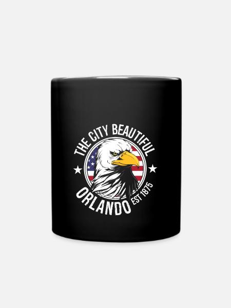Orlando Floride - Mug uni - noir