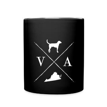 Virginia - Full Colour Mug - black - Front