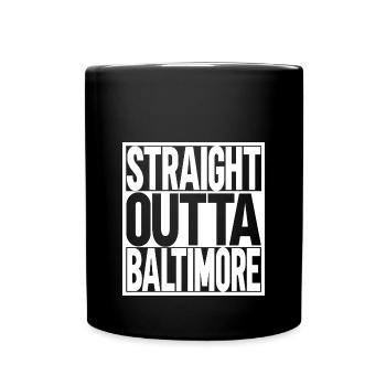Baltimore - Full Colour Mug - black - Front
