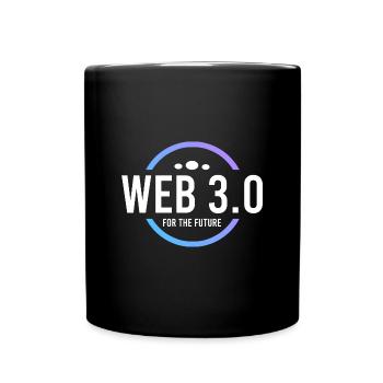 Le Web 3.0 pour l’avenir - Mug uni - noir - Devant