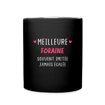 Meilleure Foraine - Mug uni - noir - Devant