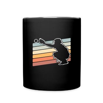 Baseball - Full Colour Mug - black - Front
