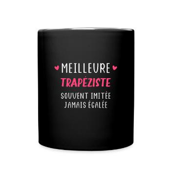 Souvent imitée Meilleure assistante trapeziste - Mug uni - noir - Devant