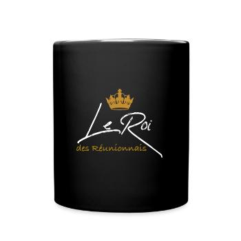 Homme Réunionnais Cadeau Drole Pour Faire Sourire - Mug uni - noir - Devant