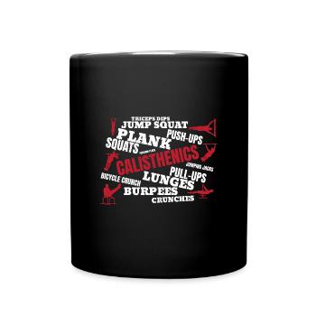 Calisthenics - Full Colour Mug - black - Front