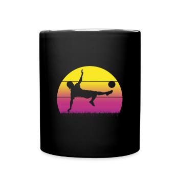 Football Joueurs de football - Mug uni - noir - Devant