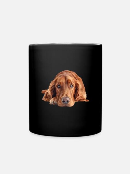 Setter irlandais - Mug uni - noir