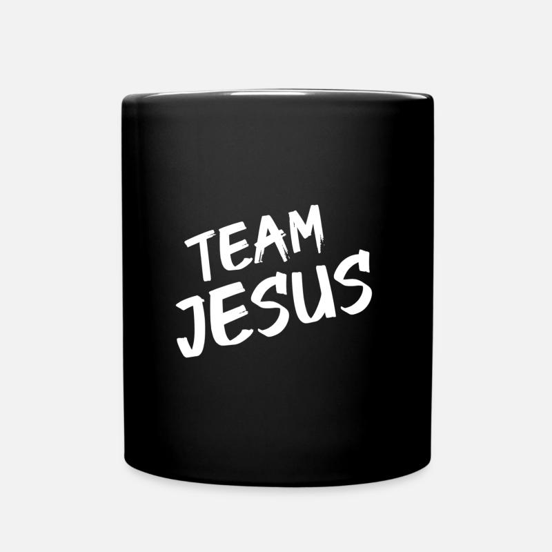 Équipe Jésus-Christ évangélique - Mug uni - noir