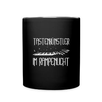 Piano Musician Keyboard Artist Piano - Full Colour Mug - black - Front