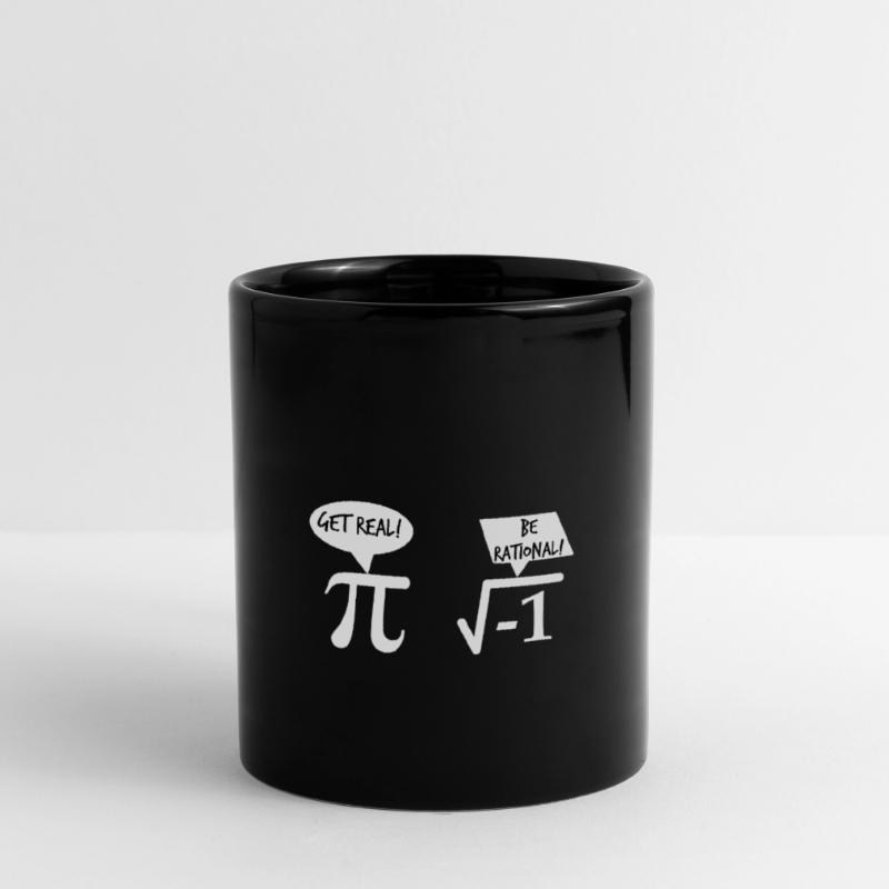 Get Real Be Rational Math Cadeau De Math Mug uni