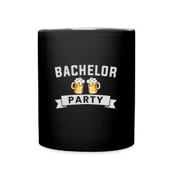 Fête d’adieu des célibataires - Mug uni - noir - Devant