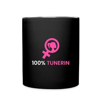 100% Tuner - Mug uni - noir - Devant