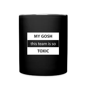Toxic Team - Full Colour Mug - black - Front