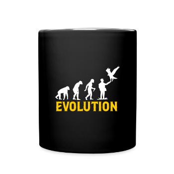 Cadeau d’ornithologie de fauconnerie - Mug uni - noir - Devant