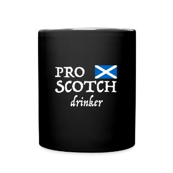 Pro Scotch Drinker | Schottland, Whisky - Tasse einfarbig - Schwarz - Vorne