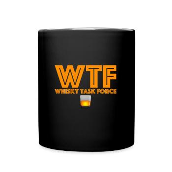 Whisky Task Force | Single Malt, Scotch - Tasse einfarbig - Schwarz - Vorne