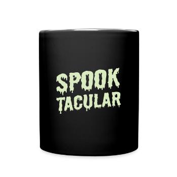 Halloween Hemd Spuk Kostüm Geschenk Tee - Tasse einfarbig - Schwarz - Vorne