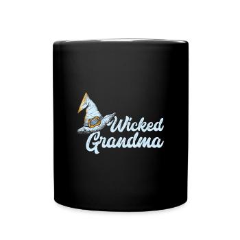 Wicked Grandma Witch Spooky Halloween Geschenk - Tasse einfarbig - Schwarz - Vorne