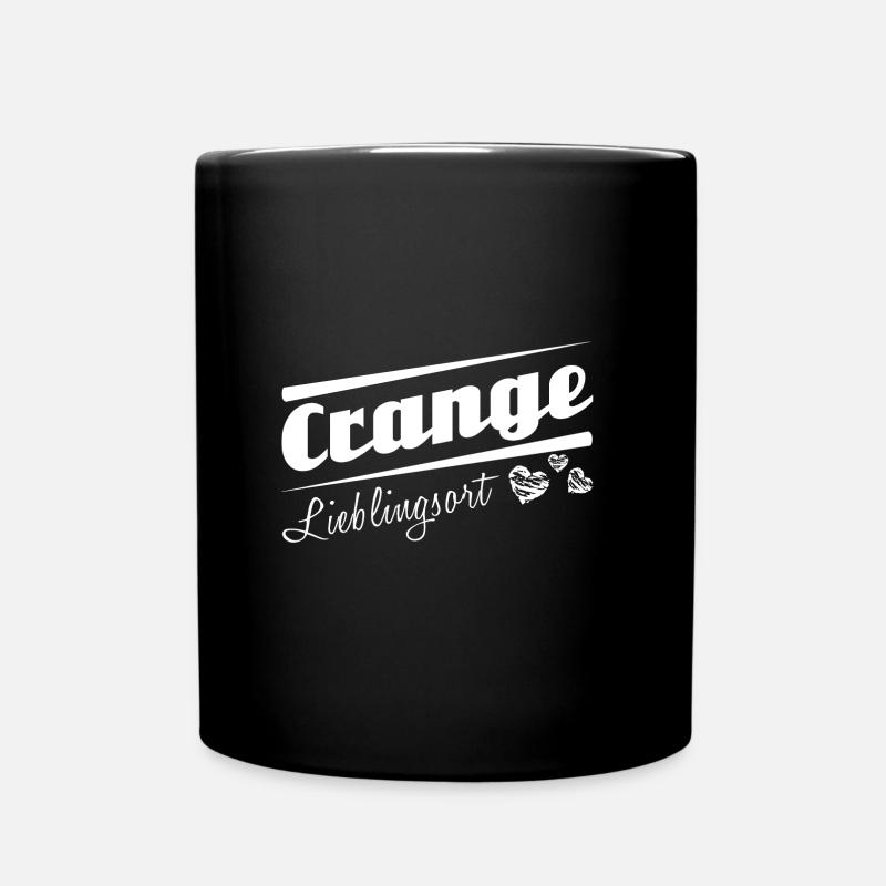 Crange - Lieblingsort mit Stadtnamen - Tasse einfarbig - Schwarz
