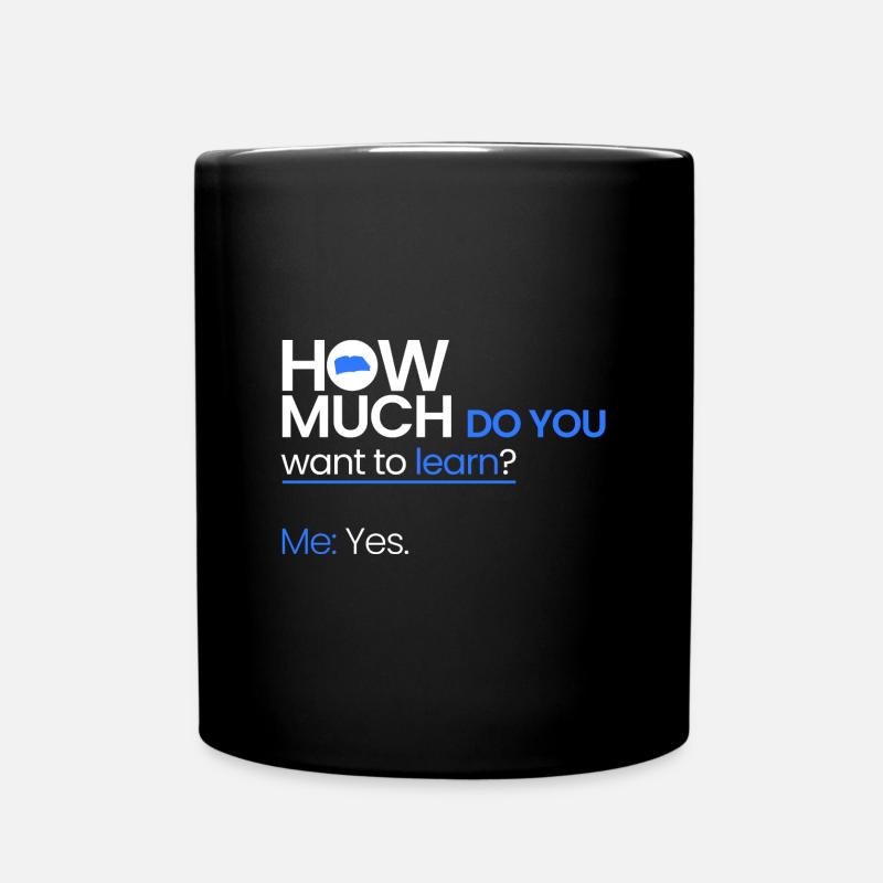 Combien d’éducation? - Mug uni - noir