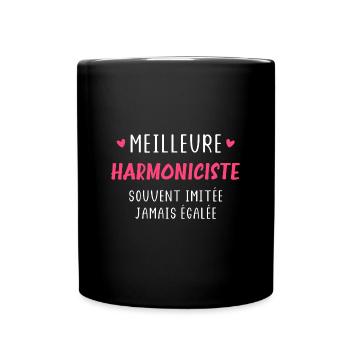 souvent imitée meilleure harmoniciste - Mug uni - noir - Devant