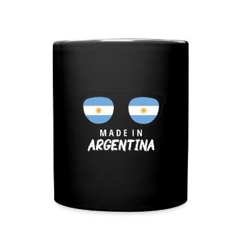 Argentina Flag South America Argentine Flag - Full Colour Mug - black - Front
