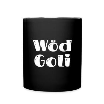 Wöd Goli beste Goli Patentante Österreich - Tasse einfarbig - Schwarz - Vorne