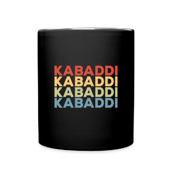 Gift for Kabaddi Lovers - Full Colour Mug - black - Front