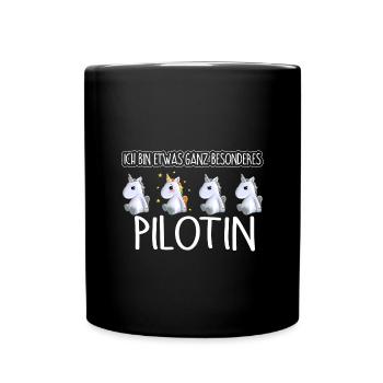 PILOTIN - Toll - Tasse einfarbig - Schwarz - Vorne