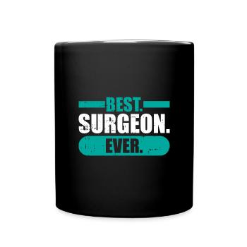 Chirurg - Tasse einfarbig - Schwarz - Vorne