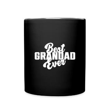 Bester Opa Der Welt - Tasse einfarbig - Schwarz - Vorne