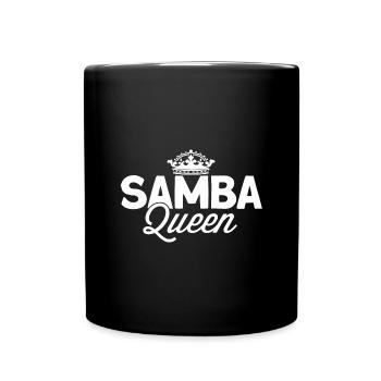 Samba - Tasse einfarbig - Schwarz - Vorne