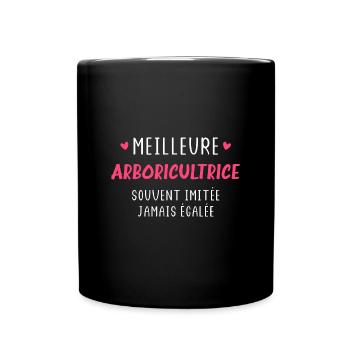Souvent imitée meilleure arboricultrice - Mug uni - noir - Devant