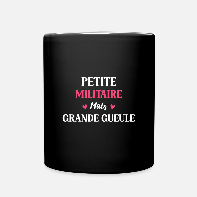 militaire - Mug uni - noir