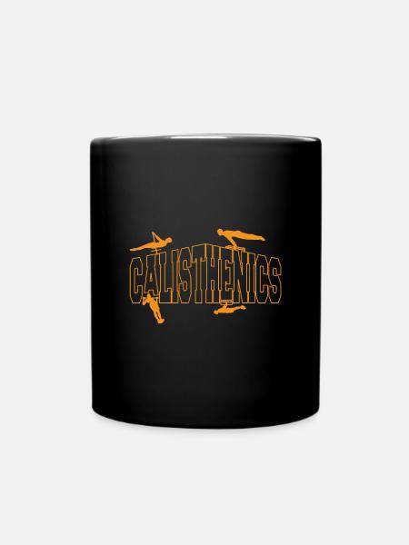 Calisthenics - Tasse einfarbig - Schwarz