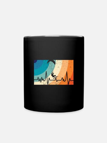 Kitesurf - Mug uni - noir