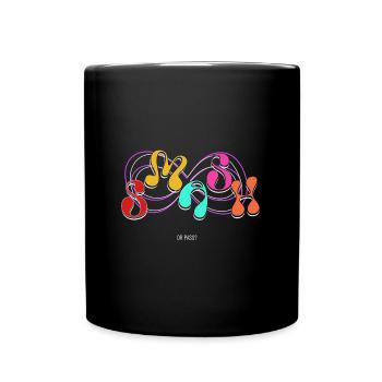 Smash - Tasse einfarbig - Schwarz - Vorne