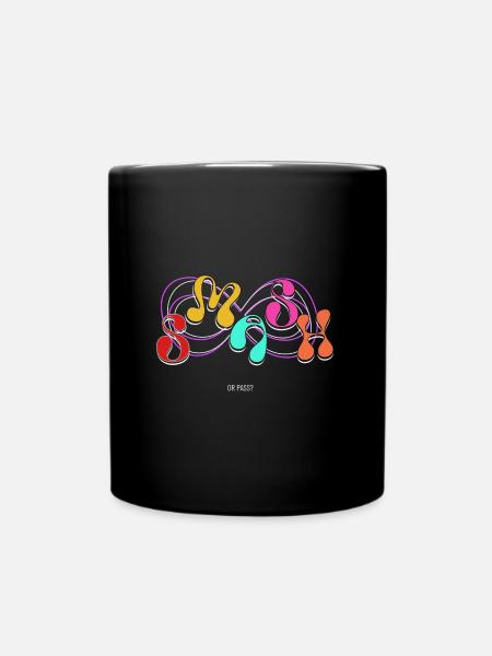 Smash - Tasse einfarbig - Schwarz