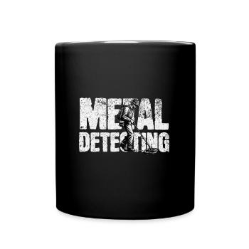 Détecteur de métaux de sonde - Mug uni - noir - Devant