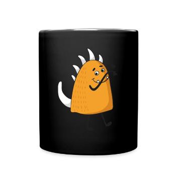 Monster - Full Colour Mug - black - Front