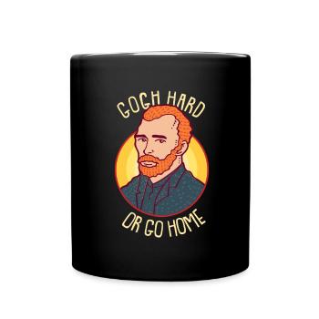Art painter painting van gogh painting impressionism - Full Colour Mug - black - Front