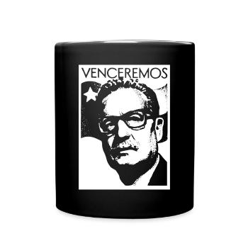 Salvador Alende Venceremos - Full Colour Mug - black - Front